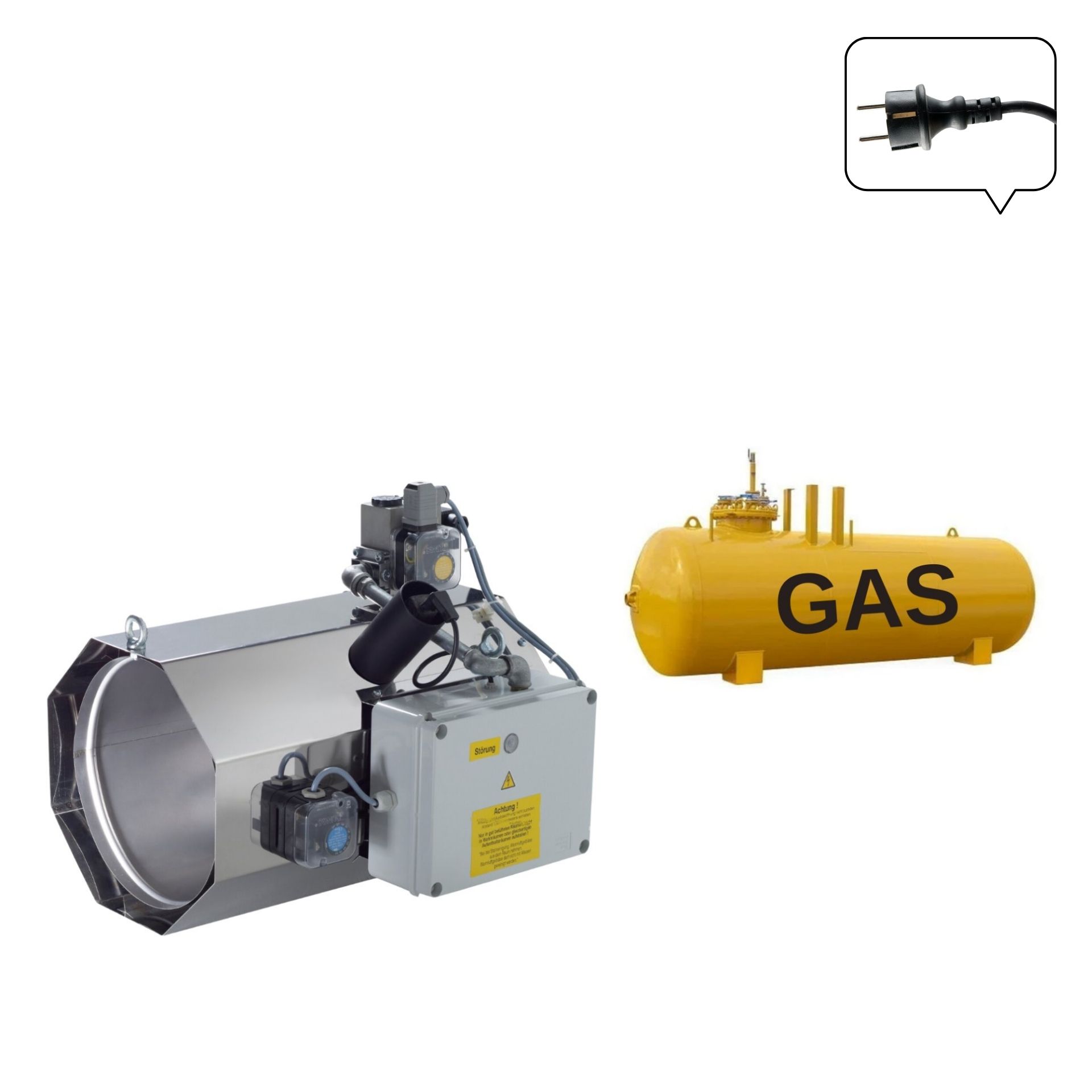 WILMS Gasheizer LE-NG-10