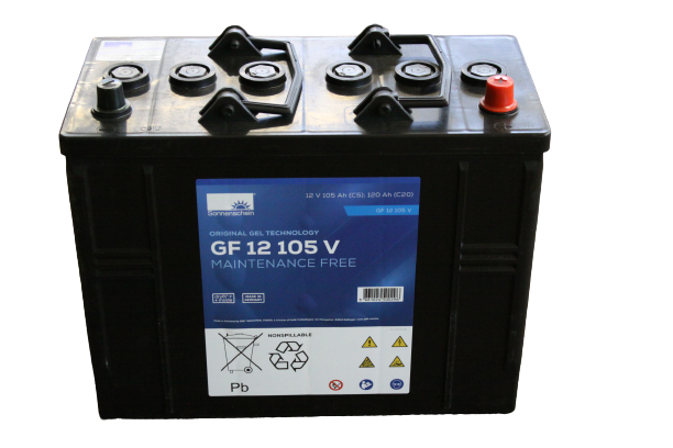 Batterie wartungsfrei - 12 V / 105 Ah