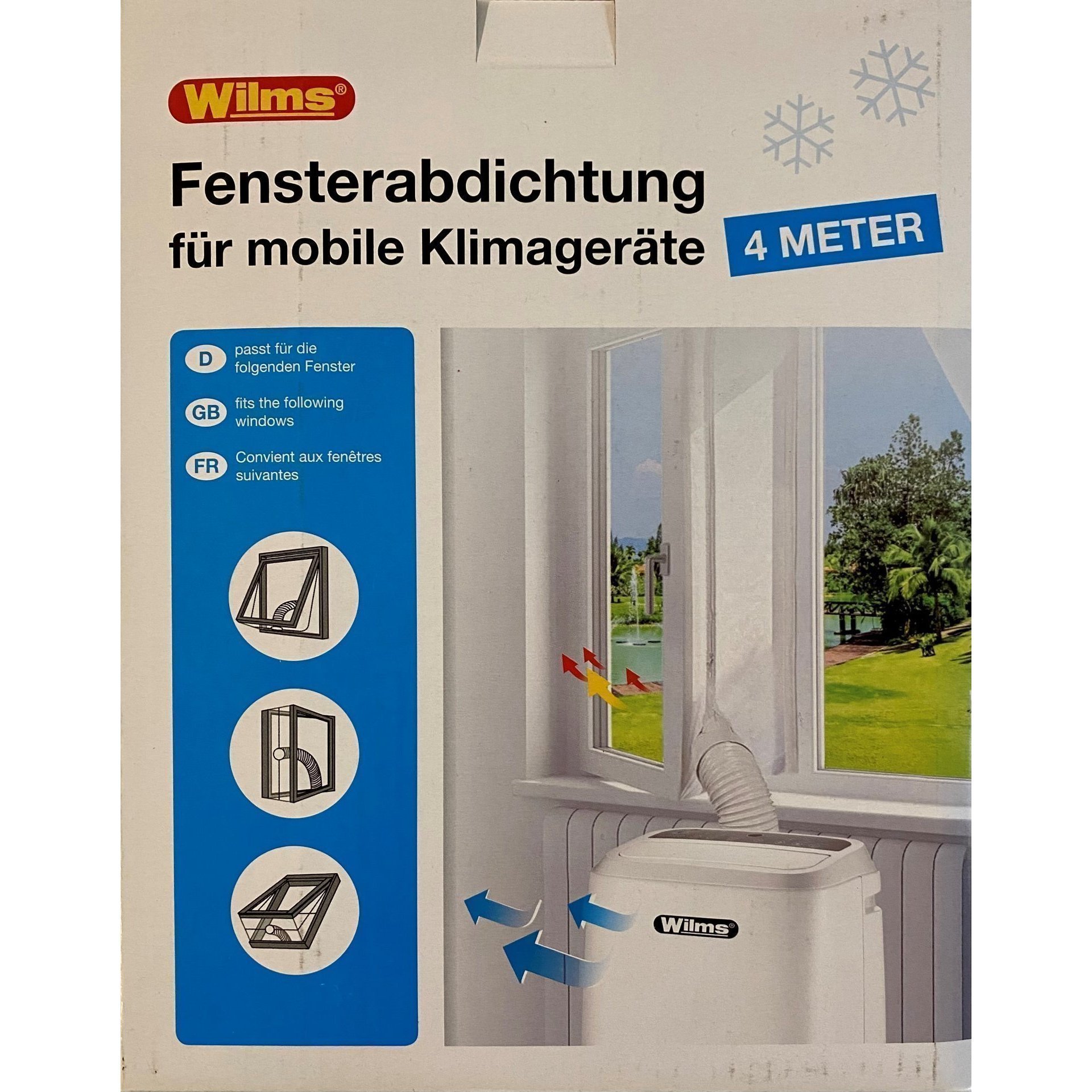 Fensterabdichtung - 4 m